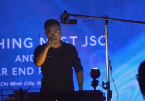 Biểu diễn tranh cát Event sự kiện tất niên công ty NT&T 