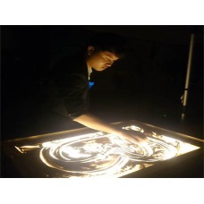 Tranh cát Nguyễn Tiến khánh thành ISENA Nha Trang